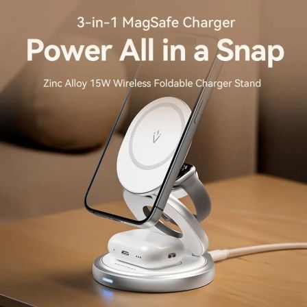 Vention Base de Carga Inalámbrica MagSafe FGEI0 15W